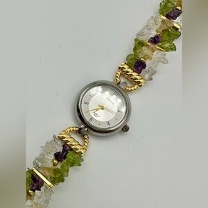 Vtg Crystal Watch